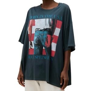 DAYDREAMER Bruce Springsteen AMERICANA Black Tee One Size New w/o Tag MSRP $92